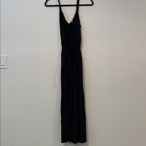 Wide Leg linen jumpsuit with the